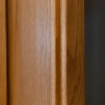 Detail of a wooden door