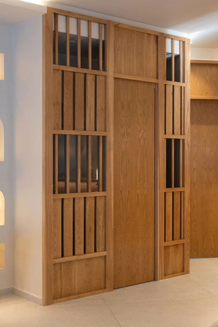 Custom wooden wall decoration